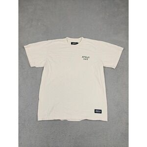 Afield Out Rules For Living On Earth Shirt Mens Medium White Graphic Tee USA